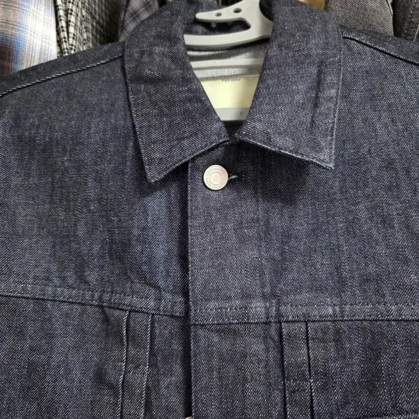 [BUNJANG] Pottery Cotton Trucker Jacket Type 1 Denim Jacket / 택포) 포터리 코튼 트러커 자켓 타입 1 데님 자켓 팝니다