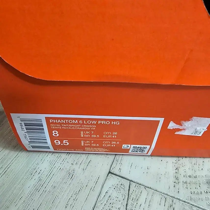 [BUNJANG] Nike Phantom 6 Low Pro HG Soccer Cleats / 나이키 축구화 팬덤 6 로우 프로  HG