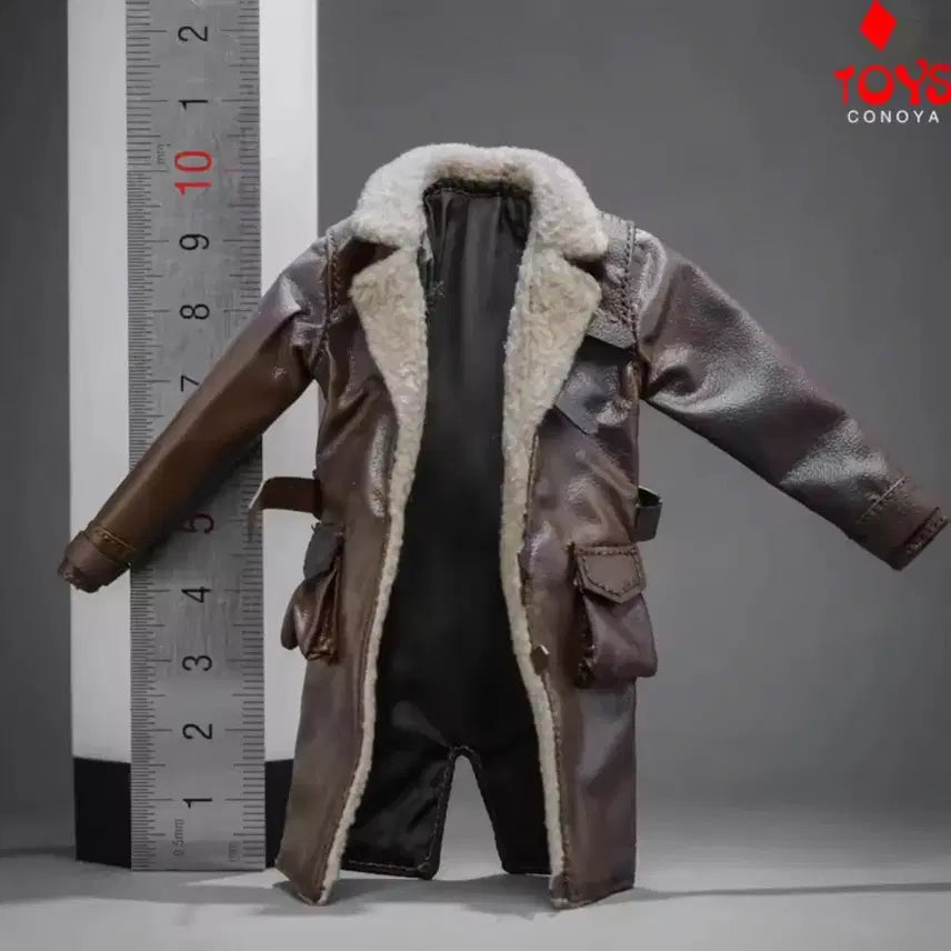 [BUNJANG] Custom Mustang Jacket for 6-inch 1/12 Scale Figures / 6인치 1/12 커스텀 의상 무스탕 자켓 판매