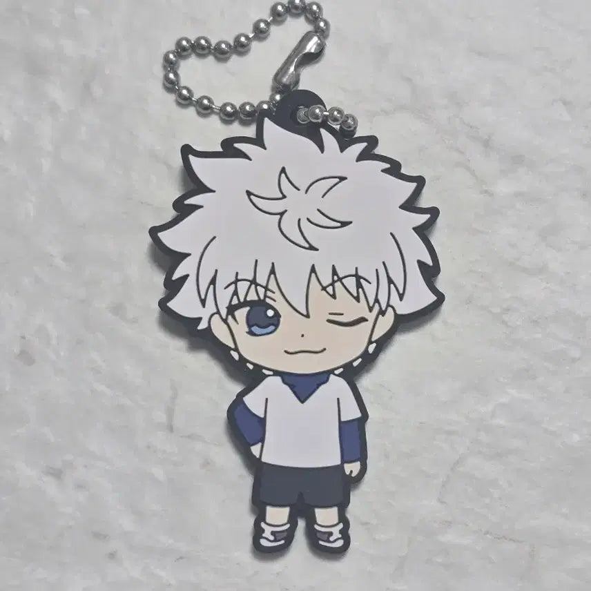 [BUNJANG] Hunter x Hunter Killua Zoldyck Rubber Strap / 헌터x헌터 헌헌 조르딕 키르아 러버스트랩