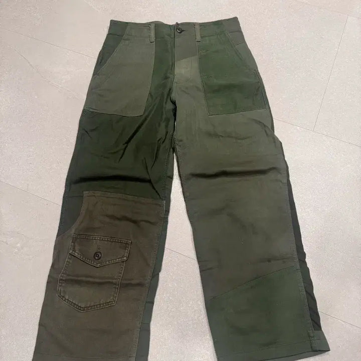 [BUNJANG] Needles Rebuild Patchwork Pants / 니들스 리빌드 팬츠 s