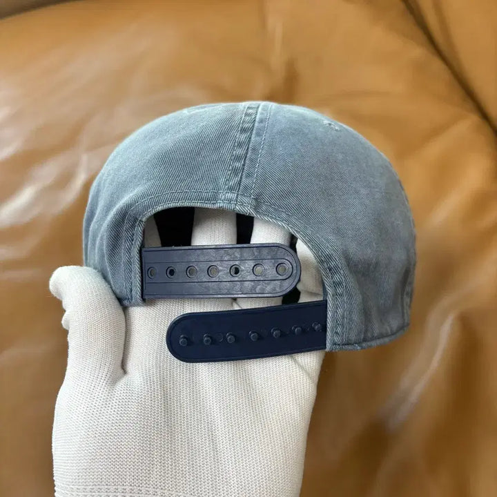 [SOLD OUT] RRL 더블알엘 랄프로렌 폴로 윙로고 6패널 볼캡 모자 미드나잇 블루