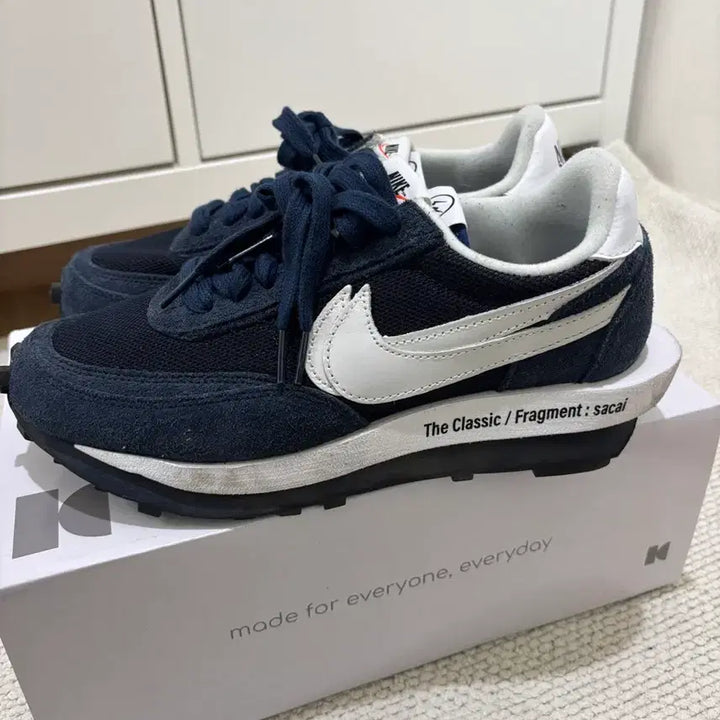 [SOLD OUT] 나이키 x 사카이 x 프라그먼트 LD와플 블랙큰드 블루(255)