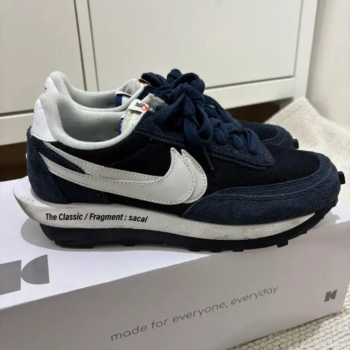 [SOLD OUT] 나이키 x 사카이 x 프라그먼트 LD와플 블랙큰드 블루(255)