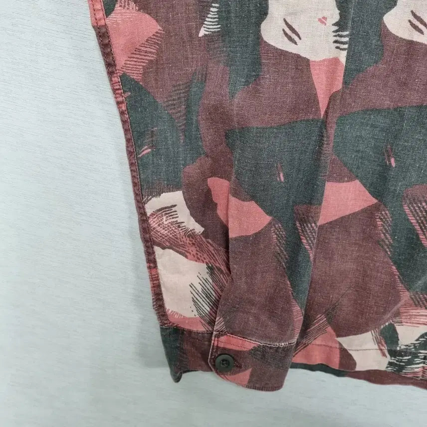 [BUNJANG] AllSaints Camo Pattern Shirt / ㅡ올세인츠 봄가을 남방 남100ㅡ0408