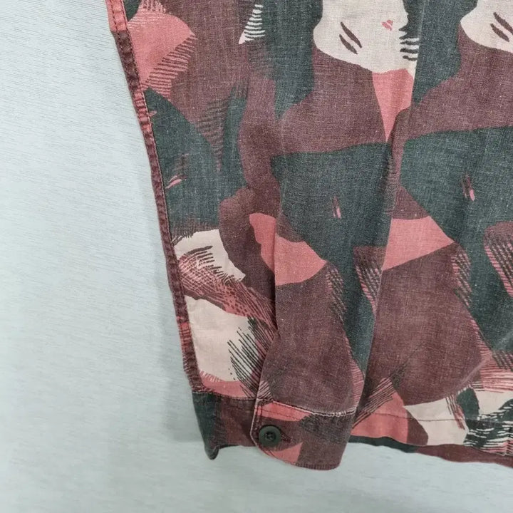 [BUNJANG] AllSaints Camo Pattern Shirt / ㅡ올세인츠 봄가을 남방 남100ㅡ0408