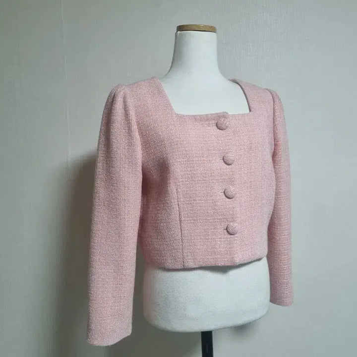 [SOLD OUT] 트위드핑크 자켓
