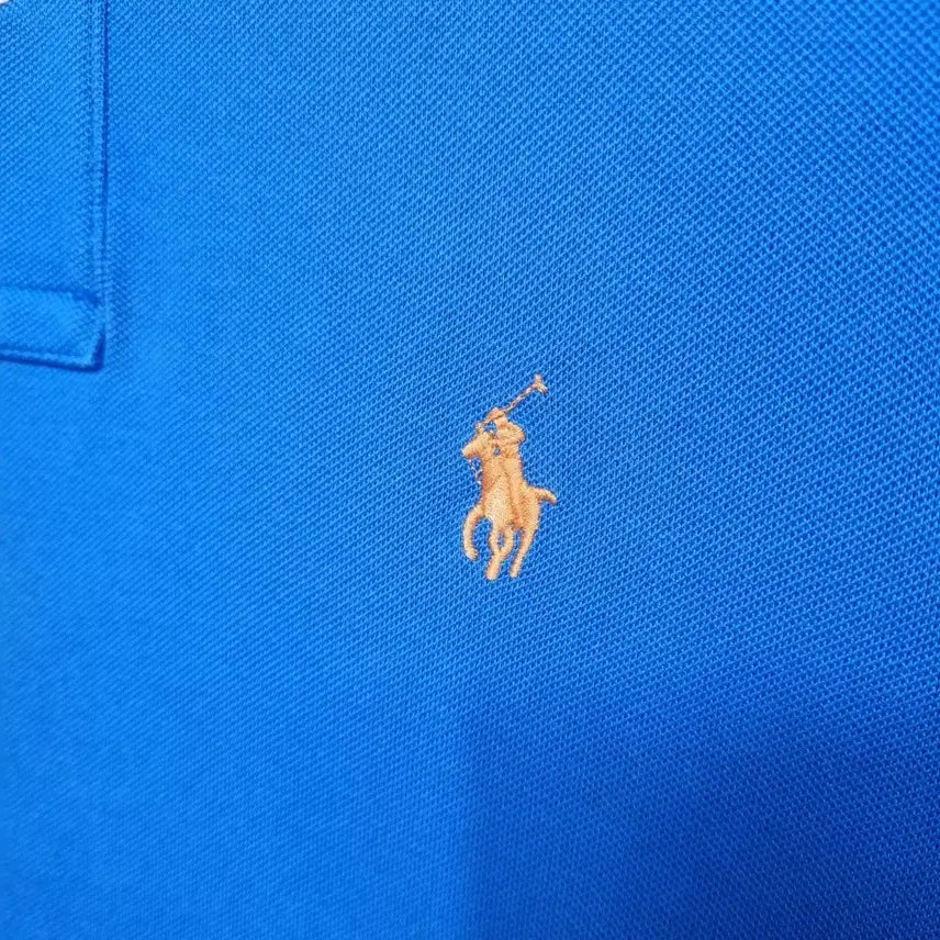 [BUNJANG] Polo Ralph Lauren Short Sleeve Polo Shirt (Blue) / 폴로 반팔 카라티 남90ㅡ0408