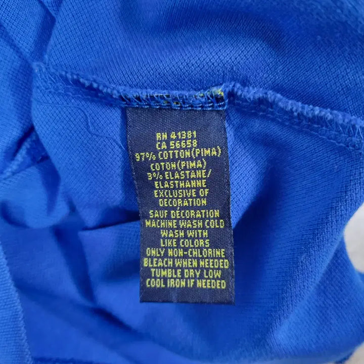 [BUNJANG] Polo Ralph Lauren Short Sleeve Polo Shirt (Blue) / 폴로 반팔 카라티 남90ㅡ0408