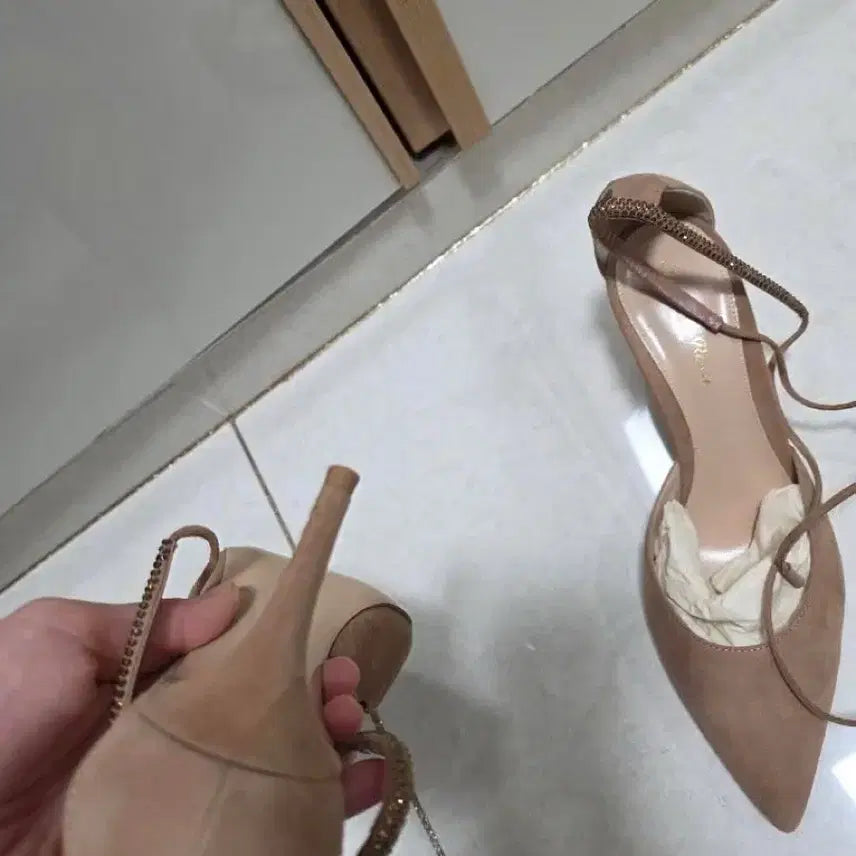 [BUNJANG] Gianvito Rossi Strap Heels / 지안비토로시 스트랩 힐