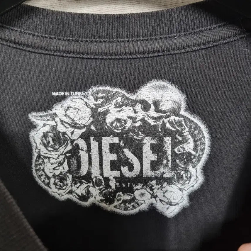 [BUNJANG] Diesel Skull and Snake Printed T-shirt / 디젤 프린팅 반팔티 남95ㅡ0408