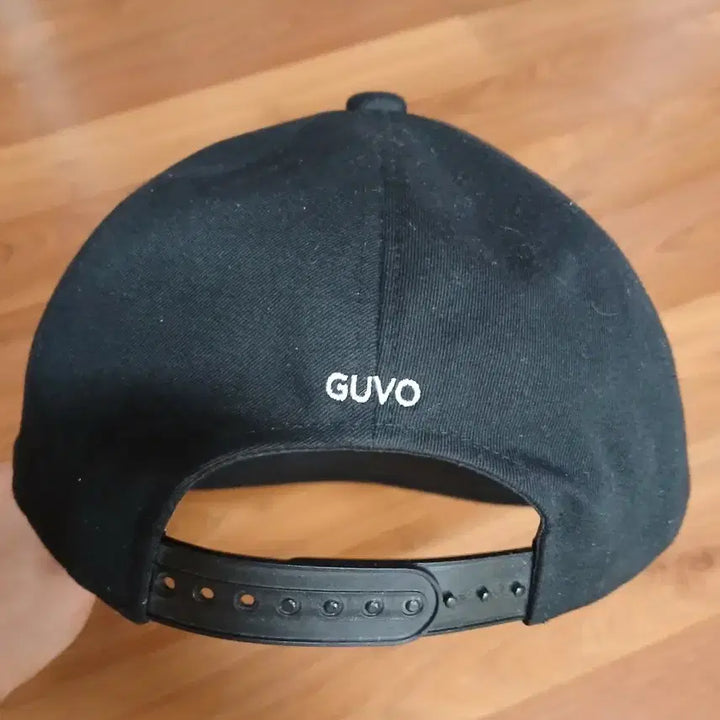 [BUNJANG] GUVO Black Snapback Cap / GUVO 모자