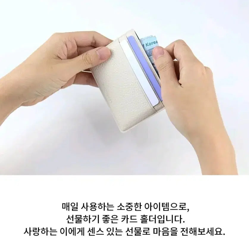 [BUNJANG] Gift Card Holder Green / 선물 지갑 카드 홀더그린