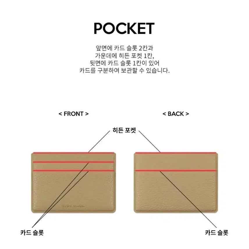 [BUNJANG] Gift Card Holder Green / 선물 지갑 카드 홀더그린