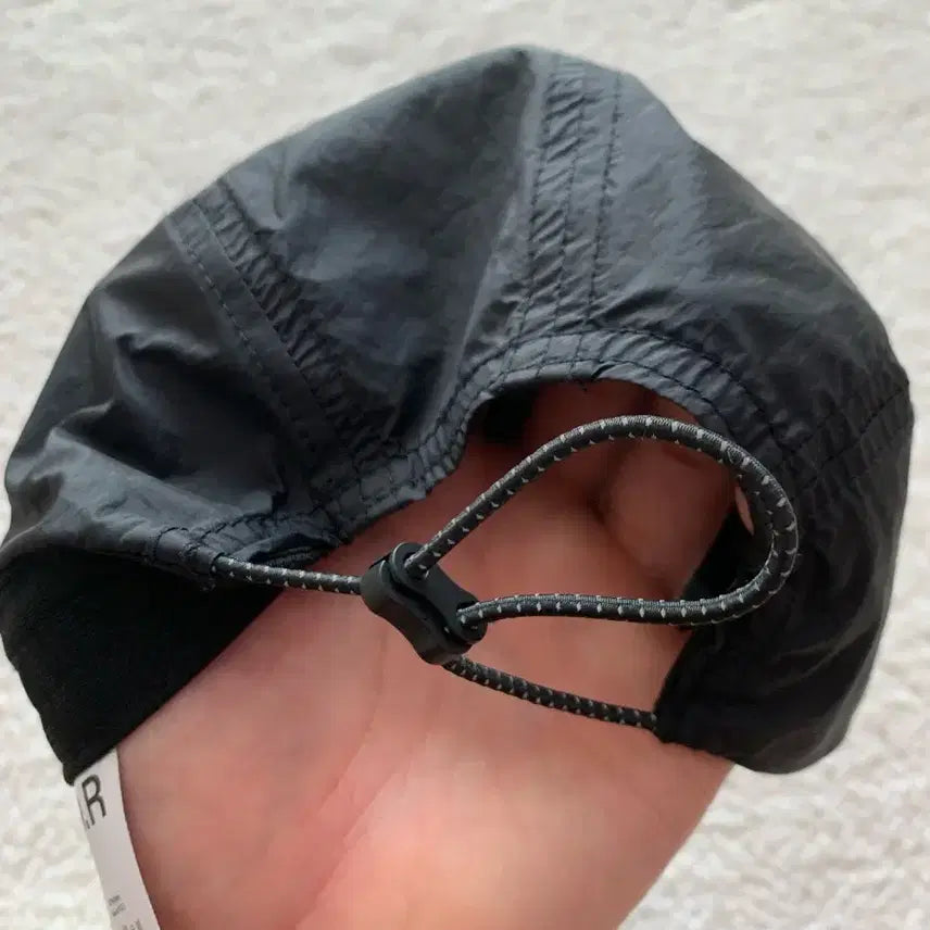 [BUNJANG] Optimistic Nylon Black Ball Cap / 옵티미스릭 볼캡 나일론 블랙