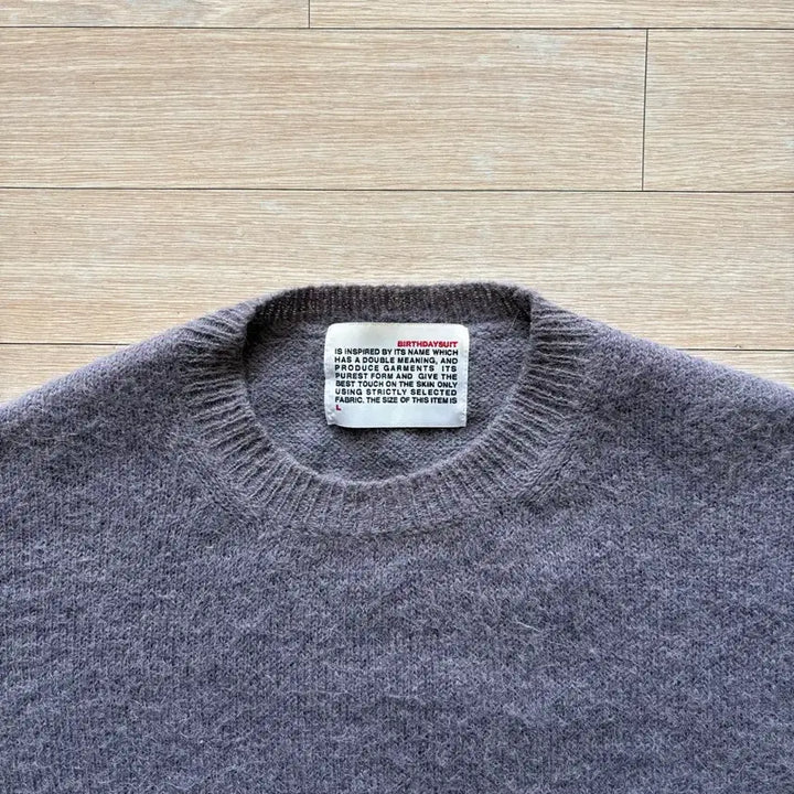 [BUNJANG] Birthday Suit Shaggy Dog Knit Sweater / (L) 벌스데이수트 쉐기독 니트