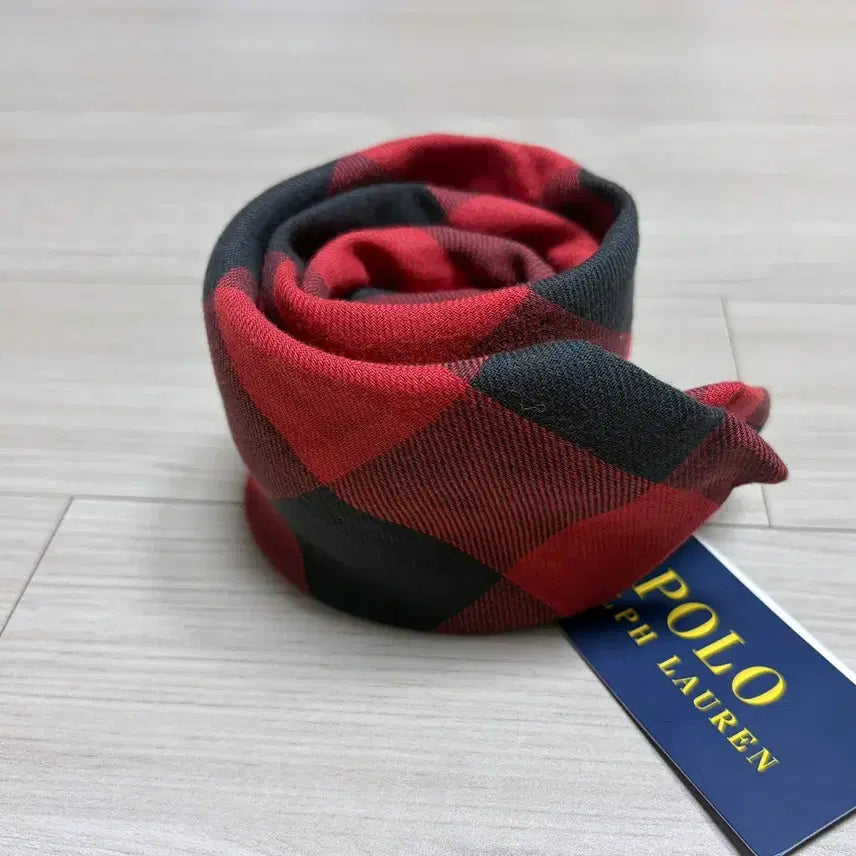 [BUNJANG] Polo Ralph Lauren Buffalo Check Cotton Tie / 폴로 랄프로렌 버팔로 체크 코튼 넥타이