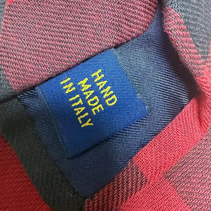[BUNJANG] Polo Ralph Lauren Buffalo Check Cotton Tie / 폴로 랄프로렌 버팔로 체크 코튼 넥타이
