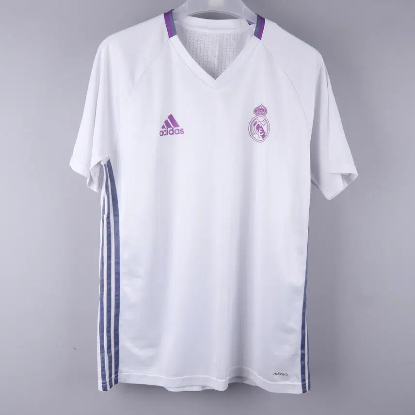[BUNJANG] Adidas Real Madrid Short Sleeve Training Jersey (Size 110) / 아디다스 레알 마드리드 트레이닝 저지 반팔 (110)