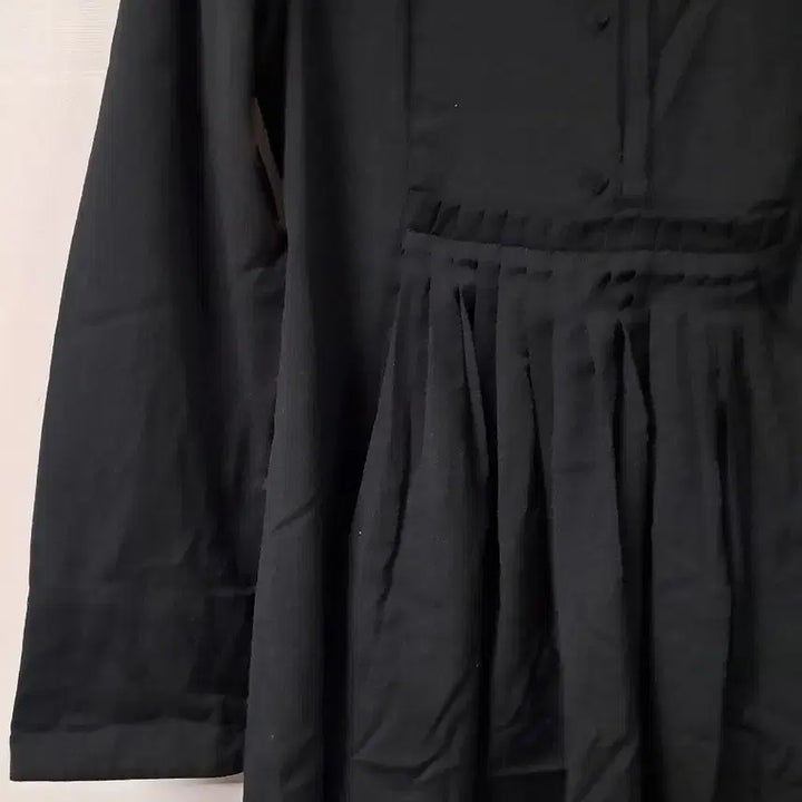 [BUNJANG] COS Black Pleated Mini Dress / COS 블랙 플리츠 미니 원피스