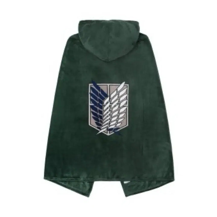 [BUNJANG] Attack on Titan Scout Regiment Cape Blanket / 진격의 거인 조사병단 망토 담요