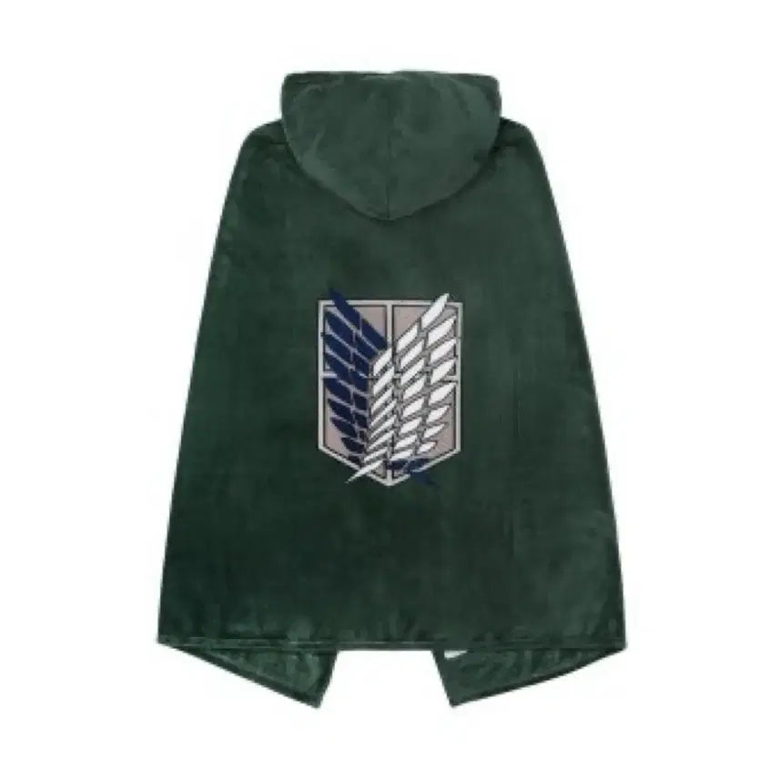[BUNJANG] Attack on Titan Scout Regiment Cape Blanket / 진격의 거인 조사병단 망토 담요