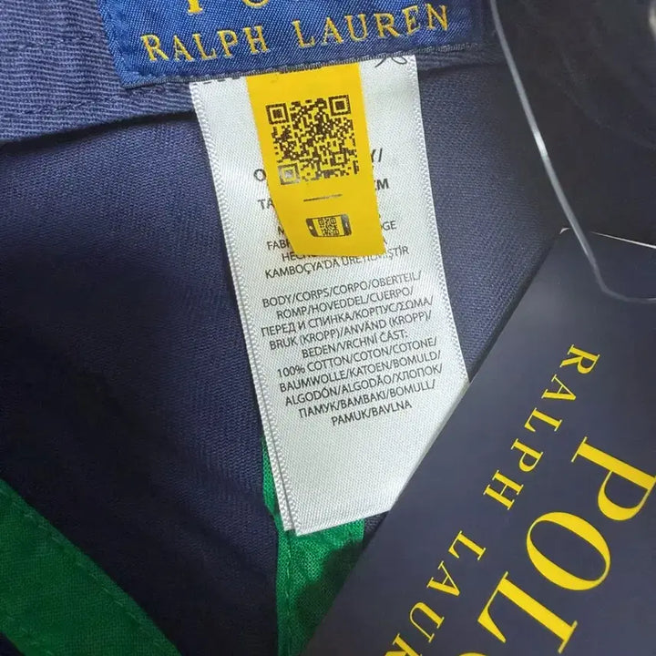 [BUNJANG] Polo Ralph Lauren Rugby Shirt Ball Cap / 폴로 랄프로렌 럭비 셔츠 볼캡