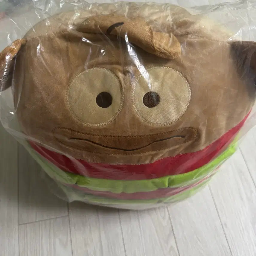 [BUNJANG] Hankyo-dong Hamburger Large Plush Doll / 한교동 햄버거 대형 인형