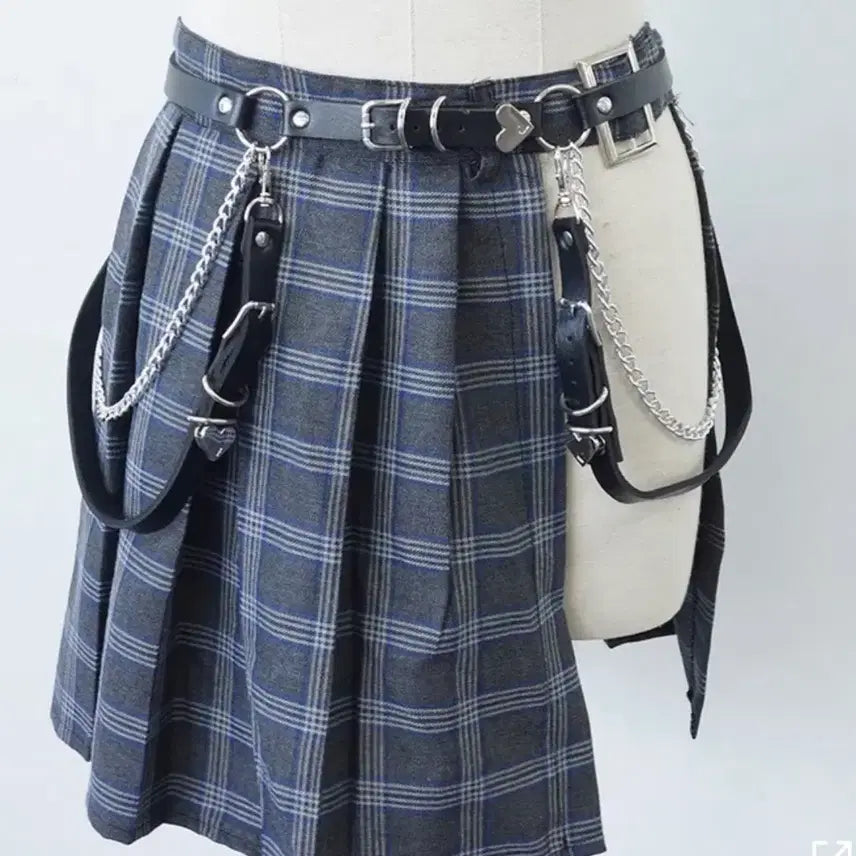 [SOLD OUT] 체인 벨트 락 보컬 컨셉 촬영 악세사리 새상품