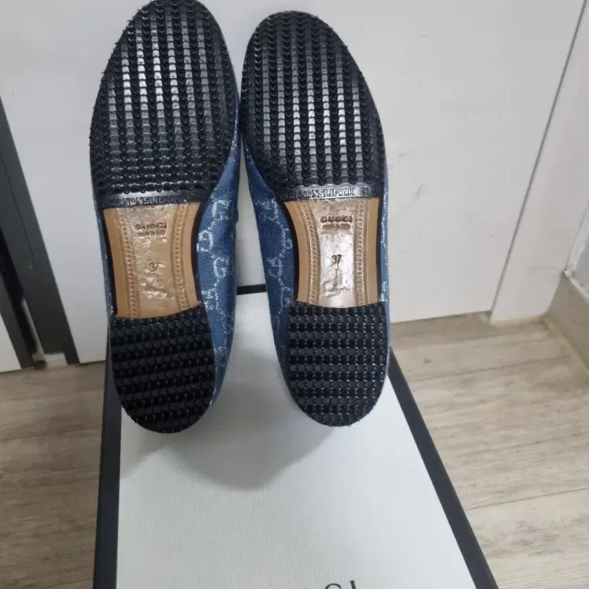 [BUNJANG] Gucci GG Loafers Blue Women&