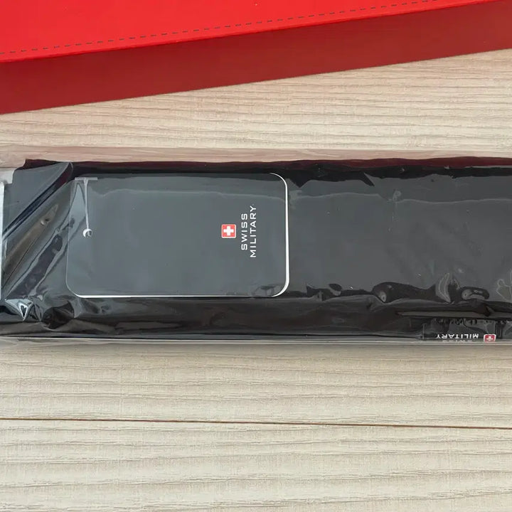 [BUNJANG] Swiss Military 3-Section Square Umbrella Black / (새상품) 스위스 밀리터리 3단 사각우산