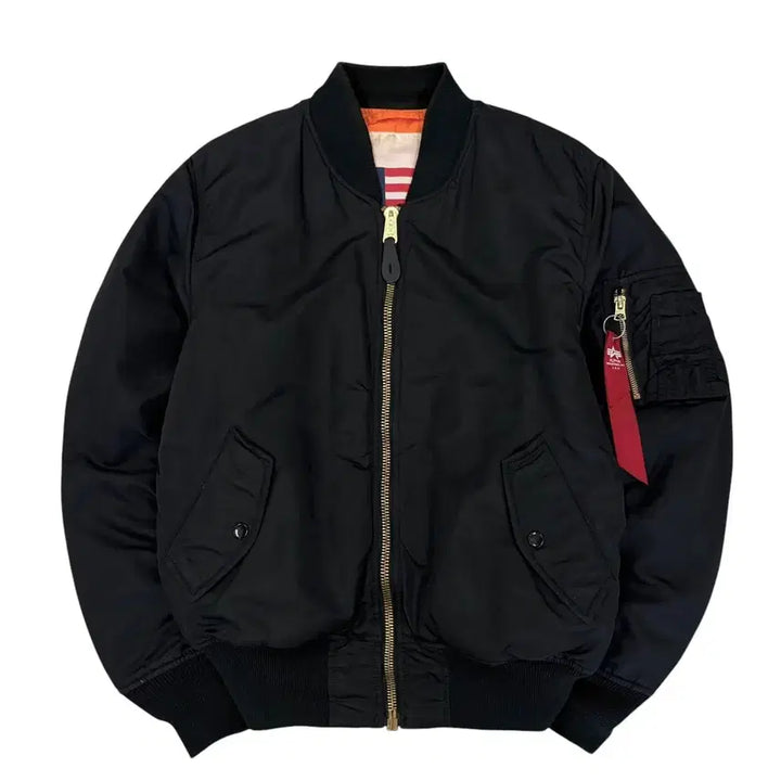 [BUNJANG] Alpha Industries MA-1 Flight Jacket Black (S/Domestic 95-100) / 00s 알파인더스트리 MA-1 항공점퍼 블랙 (S/국내95~100)