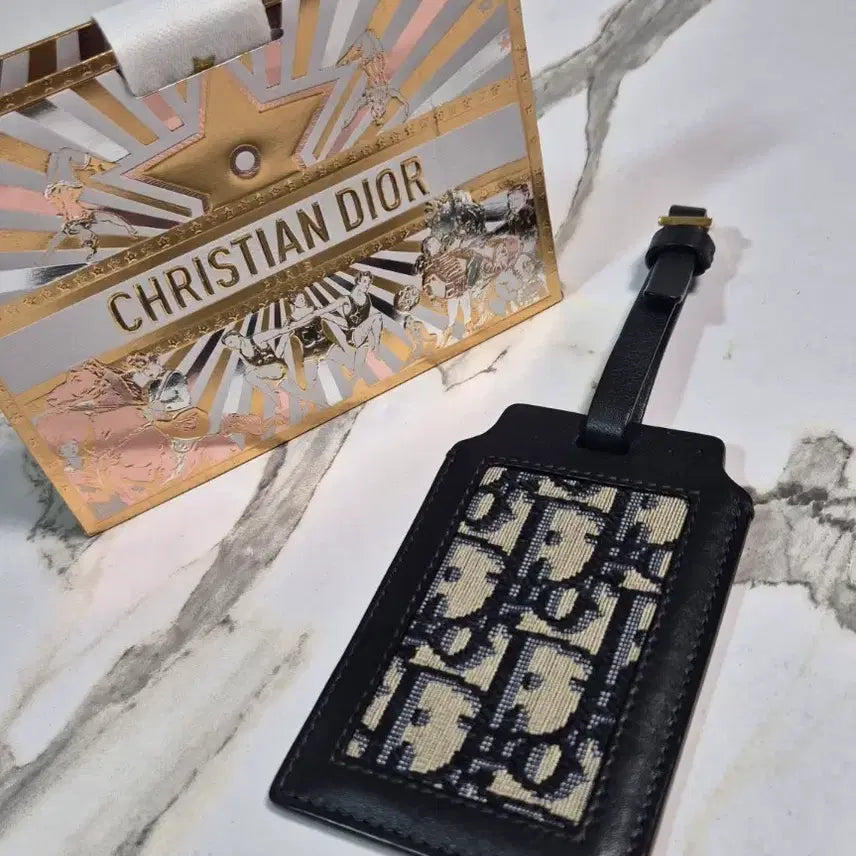 [BUNJANG] Dior Oblique Name Tag Card Holder Wallet / (정품) 디올 오블리크 네임택 카드홀더 지갑