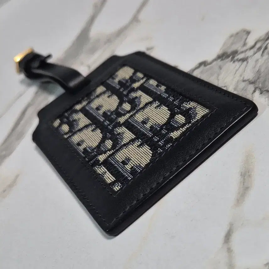 [BUNJANG] Dior Oblique Name Tag Card Holder Wallet / (정품) 디올 오블리크 네임택 카드홀더 지갑
