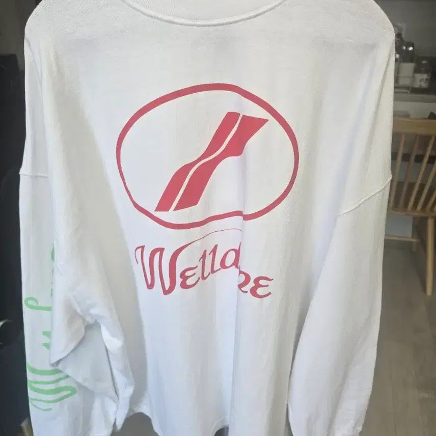 [BUNJANG] We11done Long Sleeve T-shirt / 지드래곤 웰던 긴팔 티셔츠 화이트
