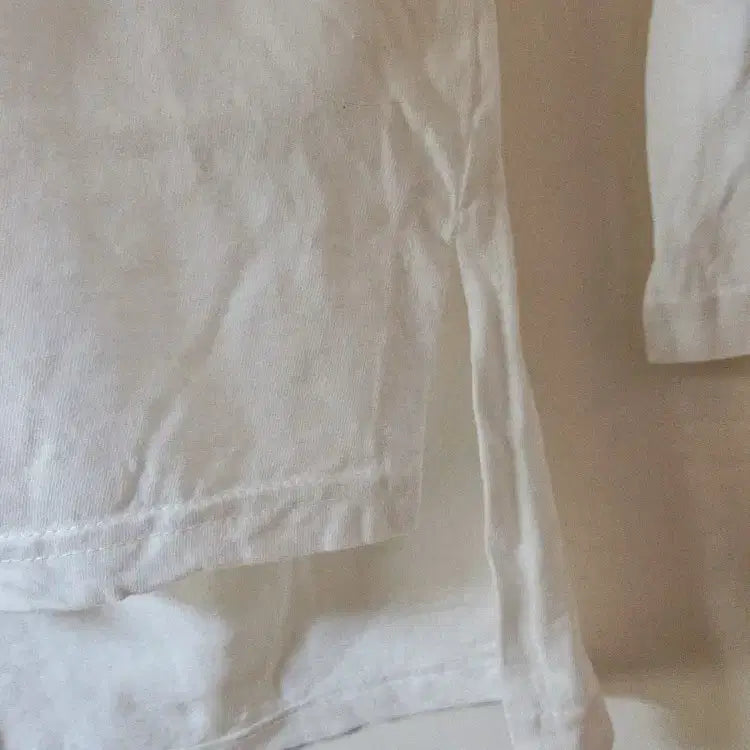 [BUNJANG] Generic Layered T-shirt / 이너아이템) 공용 레이어드 티 흰색