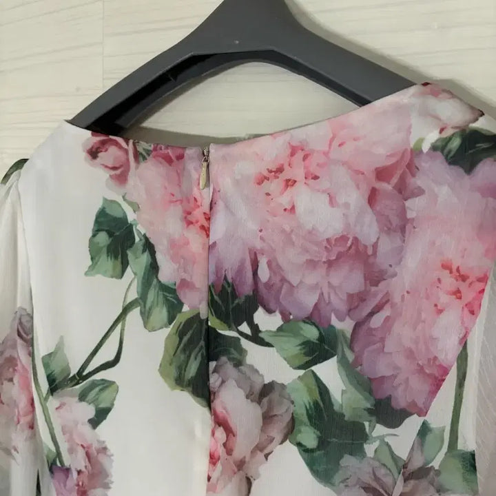 [BUNJANG] Heysang Floral Chiffon Long Dress / 헤이상 플라워 쉬폰 롱 원피스 (F) 새상품 원가 199900원