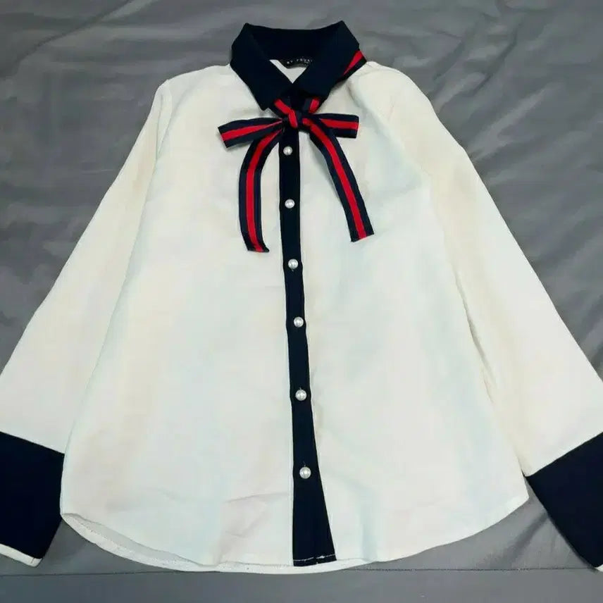 [BUNJANG] BY YOUNKI Ribbon Blouse / BY YOUNKI 리본 블라우스