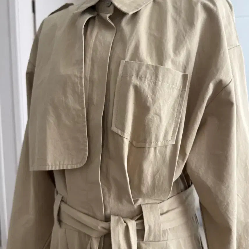 [BUNJANG] Ginnt Beige Cotton Dress / Ginnt 베이지 코튼 드레스/S-M