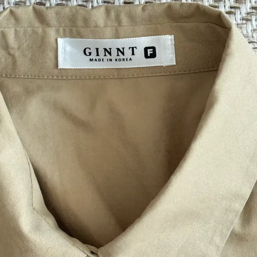 [BUNJANG] Ginnt Beige Cotton Dress / Ginnt 베이지 코튼 드레스/S-M