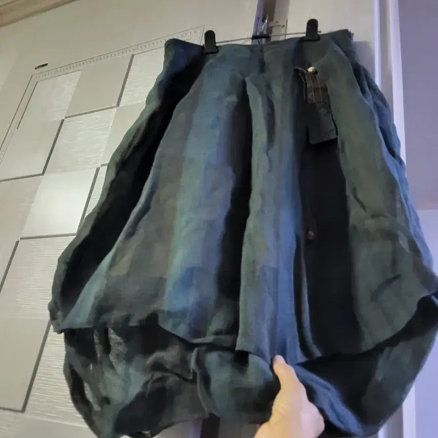 [BUNJANG] Hemp Balloon Midi Skirt / 대마  벌룬 미디 스커트