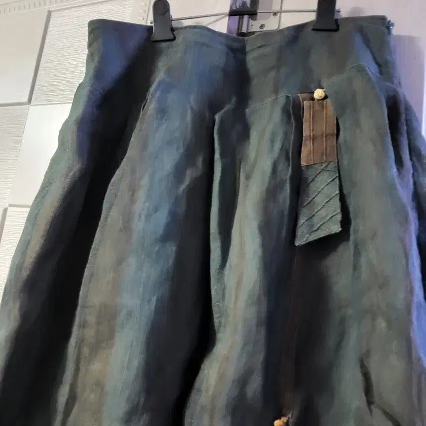 [BUNJANG] Hemp Balloon Midi Skirt / 대마  벌룬 미디 스커트
