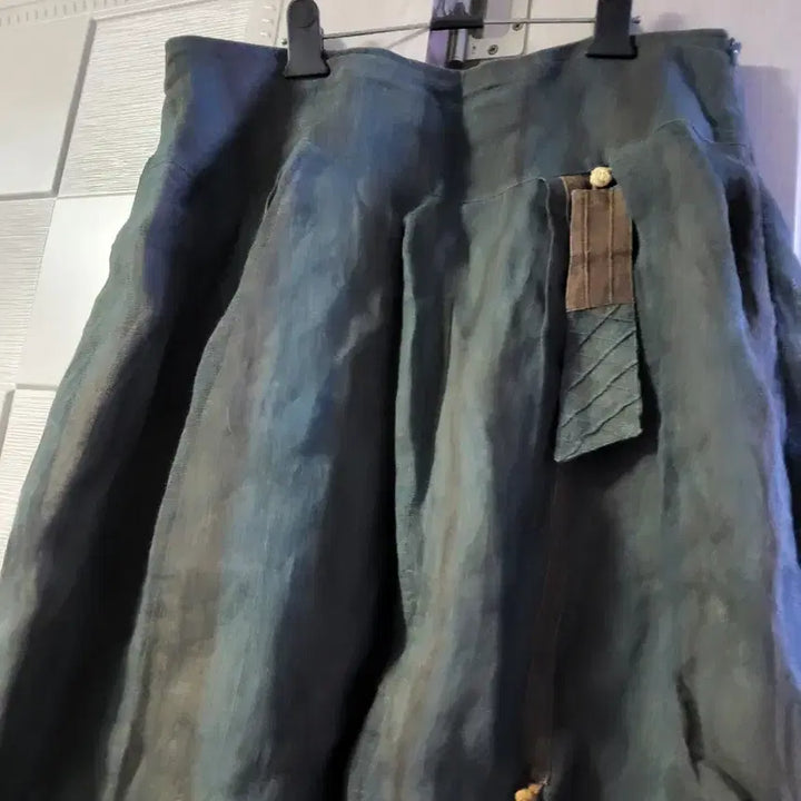 [BUNJANG] Hemp Balloon Midi Skirt / 대마  벌룬 미디 스커트