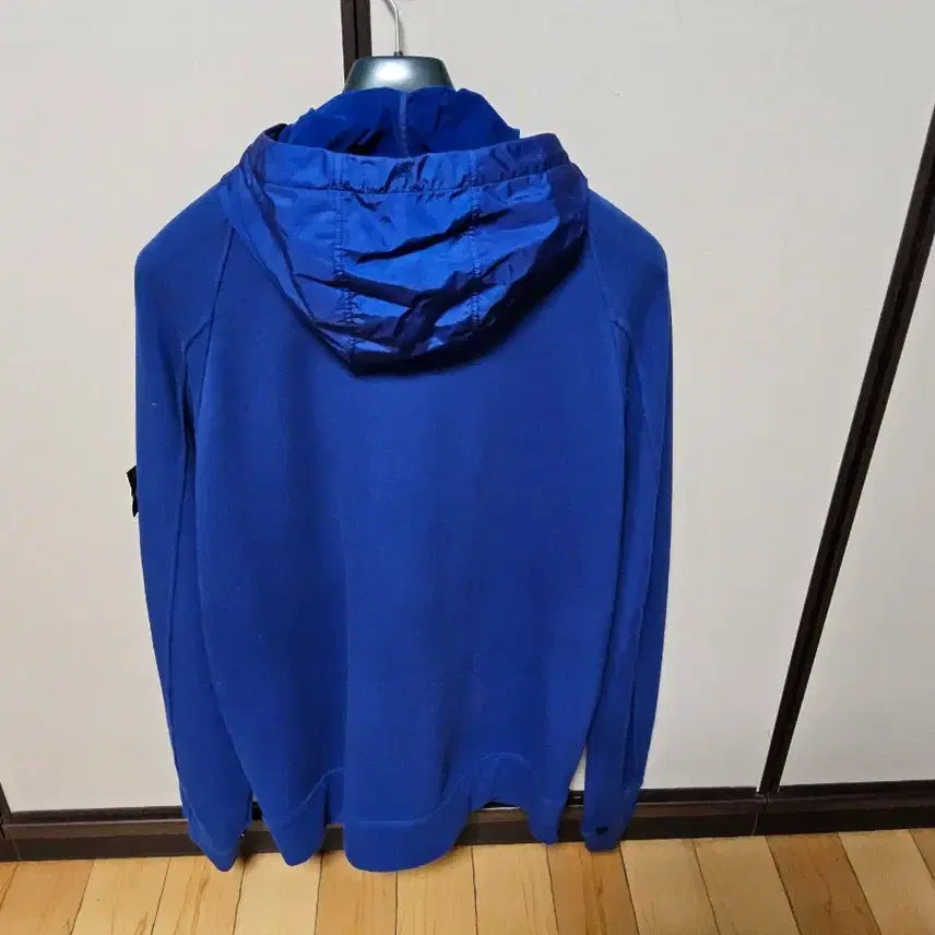 [BUNJANG] Stone Island Royal Blue Hooded Zip-Up XXL / (거의 새것) 초레어템 스톤아일랜드 후드 집업 브라이트 블루 XXL