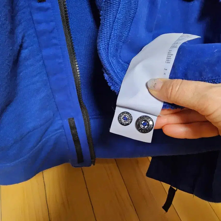 [BUNJANG] Stone Island Royal Blue Hooded Zip-Up XXL / (거의 새것) 초레어템 스톤아일랜드 후드 집업 브라이트 블루 XXL