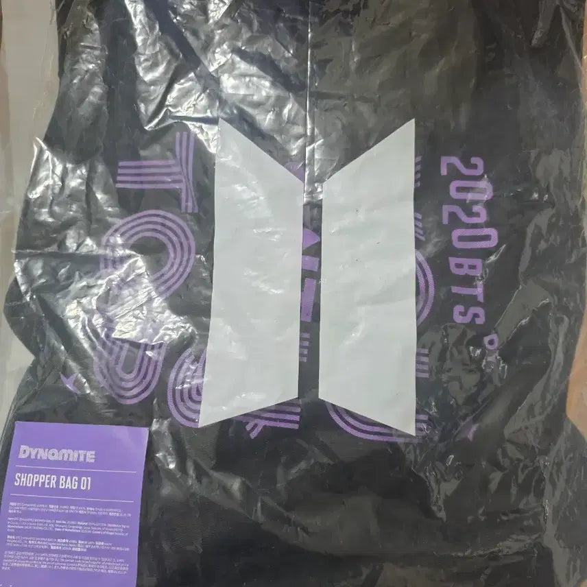 [SOLD OUT] 방탄소년단 Dynamite 쇼퍼백 01 블랙