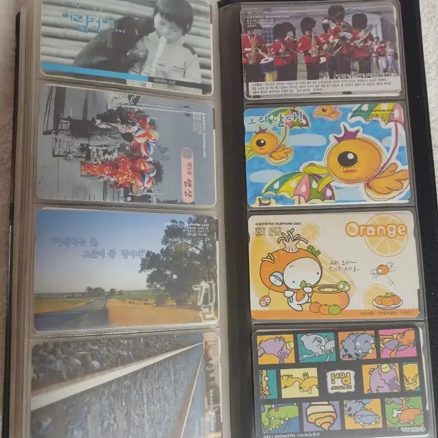 [BUNJANG] Vintage Public Phone Cards (128) - Display Set / 추억의 공중전화카드 128장 수집 디피용