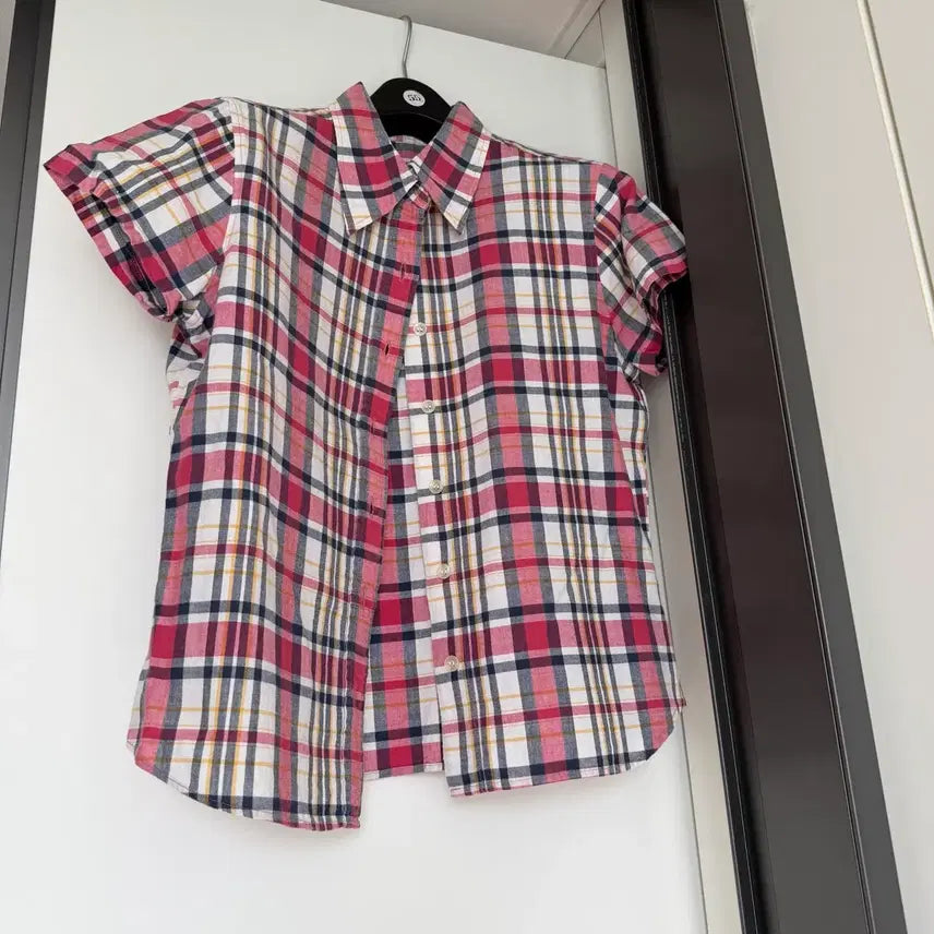 [BUNJANG] McGregor Checkered Short Sleeve Shirt / McGregor 체크 반팔 셔츠