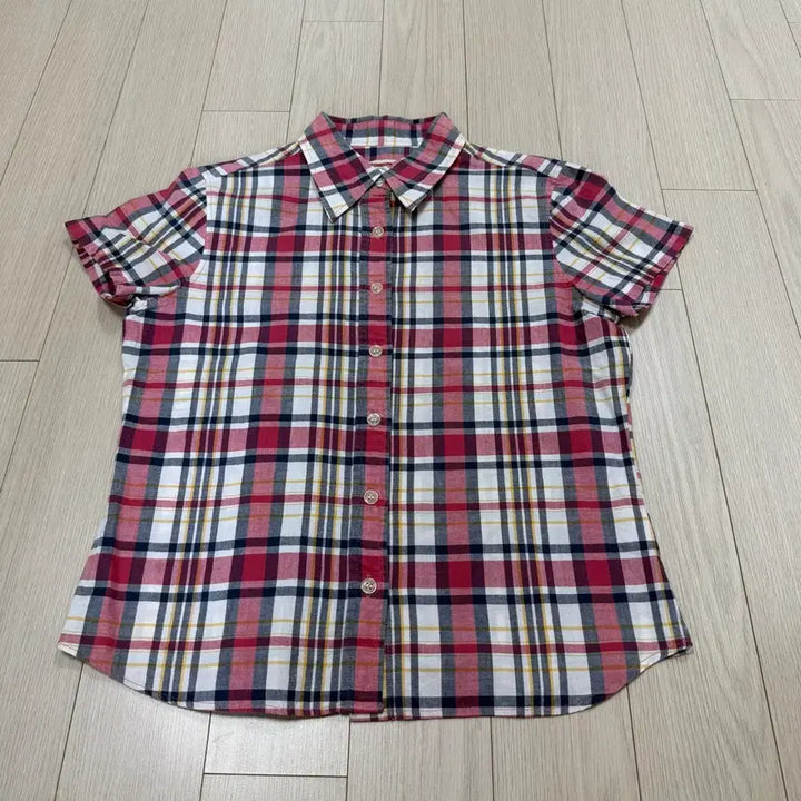 [BUNJANG] McGregor Checkered Short Sleeve Shirt / McGregor 체크 반팔 셔츠