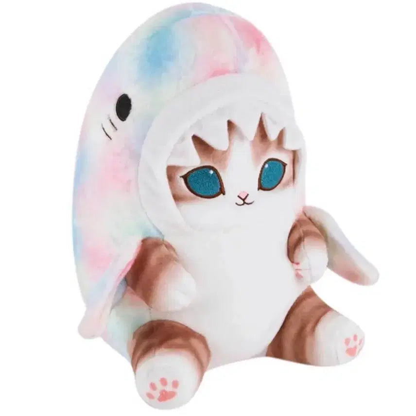 [BUNJANG] Mofusand Cream Cat Pastel Shark Plush Doll / [새제품] 고양이 인형